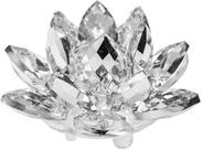 Flor De Lótus Em Cristal Decorativa De Vidro Presente Decoração Lot