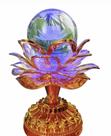 Flor De Lotus Toca 21 Mantras Com Luzes 7 Chakras Reiki