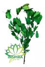 Flor De Magnólia No Galho Folha Verde Arranjo Decoração