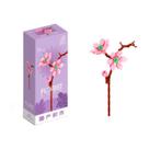 Flor de Pêssego 147 peças Flores de Blocos de Montar Classic Kit