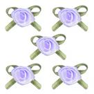 Flor de rococó grande 25mm cor lilás pct c/10 unidades