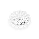 Flor Decorativa de Cerâmica Branca 13,5cm 15491 Mart