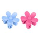 Flor grande cor brilhante menina pétala cabelo pegando placa hairpin acessórios