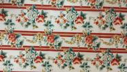 Flor Listrada Verm NT4132. Tricoline Digital 100% Alg.Fab (49x75cm)