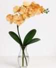 Flor orquídea 8 flores salmao- 70 cm Flor orquídea 8 flores salmao- 70 cm