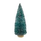 Flora artificial mini enfeites de árvore de natal decorações de mesa