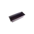 Floreira plastica nobre preta 44 cm