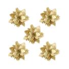 Flores Artificiais Com Glitter Para Decoração De Árvore De Natal E Casa, Presente De Natal 2026 E Flores Artificiais Com Glitter Para Decoração De Árvore De Natal E Casa, Presente De Natal 2026 E