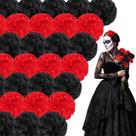 Flores artificiais de calêndula Syhood Day of the Dead x50