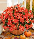 Flores artificiais de outono INSPRING Azalea 3 pacotes ao ar livre