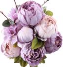 Flores artificiais de seda de peônia Duovlo Wedding Home Decor