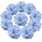 Flores artificiais Flojery Silk Hydrangea Heads (azuis) x10