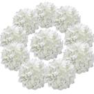 Flores artificiais Flojery Silk Hydrangea Heads (brancas)