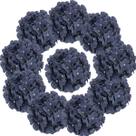 Flores artificiais Flojery Silk Hydrangea Heads x10 Dusty Blue
