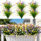 Flores artificiais INXUGAO Calla Lily 24 pacotes ao ar livre