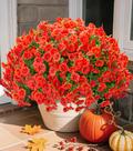 Flores artificiais Ivydale Fall Morning Glory 12 pacotes