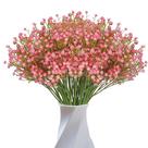 Flores artificiais JIFTOK Babys Breath 24 peças 54 cm vermelhas