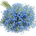 Flores artificiais N&T NIETING Babys Breath Blue x10 Flores artificiais N&T NIETING Babys Breath Blue x10