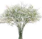 Flores artificiais para bebês AGLZY Real Touch 12 peças brancas