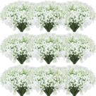 Flores artificiais para bebês Janinka, 100 unidades brancas