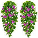 Flores artificiais penduradas BLEUM CADE Pothos Vines (2 unidades)