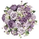 Flores artificiais: peônias mono para decoração de casa, roxo Flores artificiais: peônias mono para decoração de casa, roxo