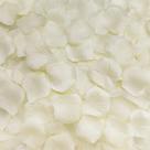 Flores artificiais, pétalas de rosa, 5000 unidades para decoração de casamento, marfim