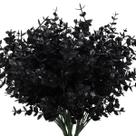 Flores artificiais RECUTMS Black Eucalyptus 8 pacotes