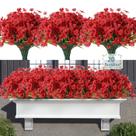 Flores artificiais Satefello resistentes a UV para ambientes externos x20 Flores artificiais Satefello resistentes a UV para ambientes externos x20