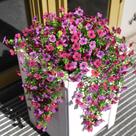 Flores artificiais suspensas Hommyea resistentes a UV, 2 unidades