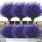 Flores artificiais Ximiloor Lavender 15cm resistentes a UV Flores artificiais Ximiloor Lavender 15cm resistentes a UV