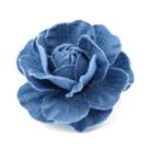 Flores de tecido jeans BELOWSYALER 5 peças para artesanato DIY Flores de tecido jeans BELOWSYALER 5 peças para artesanato DIY
