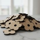 Flores em mdf De 3 mm kit