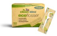 Floss Picks Clean Idea EcoFlossers 180 quilates embalados individualmente