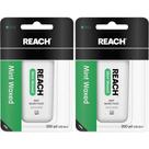 Floss Reach Mint Waxed 182,8 m 200 jardas (pacote com 2) Floss Reach Mint Waxed 182,8 m 200 jardas (pacote com 2)