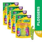 Flosser Infantil Crayola GUMFio Dental Infantil com Cabo 160 unidades Flosser Infantil Crayola GUMFio Dental Infantil com Cabo 160 unidades