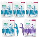 Flosser Multiple Action Azul + Ultra Deslizante RoxoGUMKIT 200 unidades Flosser Multiple Action Azul + Ultra Deslizante RoxoGUMKIT 200 unidades