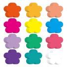 Flower Cutouts JUNEBRUSHS 120 unidades de papel primavera-verão 8,8 cm