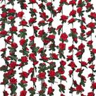 Flower Garland Vines MARTINE MALL 12 fios de 30 m para quarto