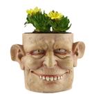 Flowerpot Creative Monster Face Resin Funny Scary Planter Po Flowerpot Creative Monster Face Resin Funny Scary Planter Po