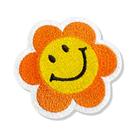 FLR003-001 Flor Sorriso Patch Bordado 6,8x6,8cm FLR003-001 Flor Sorriso Patch Bordado 6,8x6,8cm