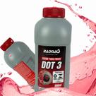 Fluido De Freio Radnaq Dot 3 200mL e 500 mL