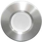 Flush Mount Down Light Lumitec Orbit com acabamento escovado branco Flush Mount Down Light Lumitec Orbit com acabamento escovado branco