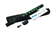 Flute Nuvo ToOT 2.0 preto/verde com chaveiros de silicone