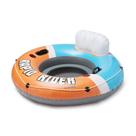 Flutuador de água inflável com tubo fluvial Bestway Hydro-Force Rapid Rider Orange para 1 pessoa Flutuador de água inflável com tubo fluvial Bestway Hydro-Force Rapid Rider Orange para 1 pessoa