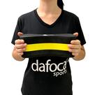 Flutuador Para Treino Natação Hidroterapia DF1090-P Preto/Amarelo Dafoca Sports