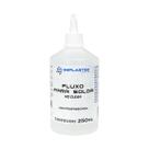 Fluxo De Solda Liquido No Clean 250ml Incolor Implastec