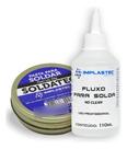 Fluxo Liquido No Clean 110ml + Pasta De Solda Soldatec 50g