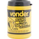 Fluxo Para Solda Pó Vonder 250 G Para Aço Latão E Bronze