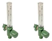 Fluxometro Eco Anodizado 0-15L/Min Para Oxigenio Bilha Media